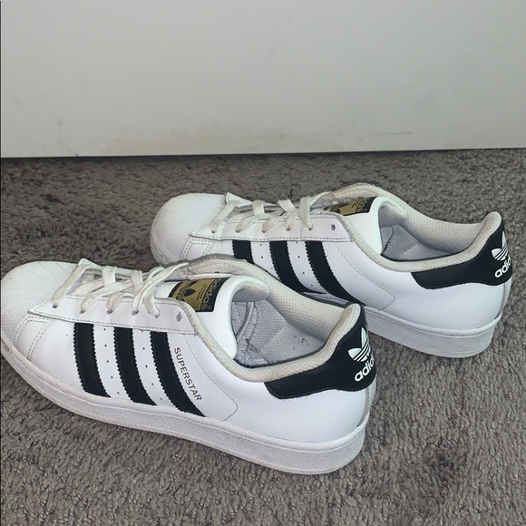 White timeless Adidas superstars🤩 - Picture 4 of 5